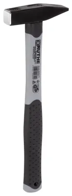 Produktbild von RUTHE Schlosserhammer 500g Deutsche Form mit Fiberglasstiel