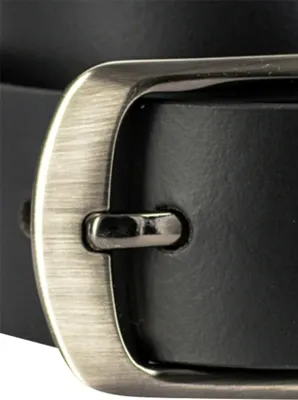Produktbild von LINDENMANN leren heren riem, zwart