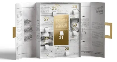 Obrázek produktu pro Beauty Adventní Kalendář pro Ženy 2026 Maison Margiela 7 Okének Vůně Kosmetika Překvapení Dárek pro Ni Vánoční Kalendář Odpočet do Vánoc