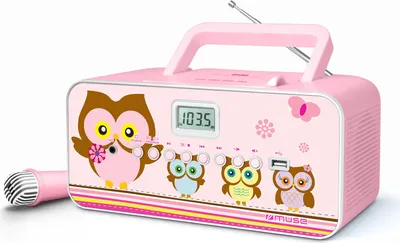 Image de Muse M-29KP portable stereo system Digital 1 W FM, MW, PLL Multicolour MP3 playback