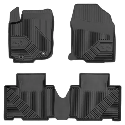 Productafbeelding van Rubberen automatten voor Toyota RAV4 IV 2013-2019 (SUV) – 4-delig, zwart, op maat