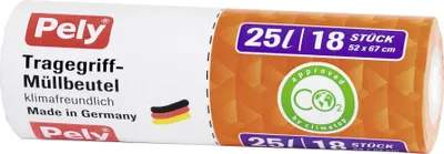 Produktbild von Pely Clean Müllbeutel 25l 18ST