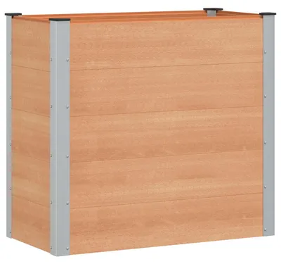 Zdjęcie produktu dla vidaXL Podwyższona grządka, brązowa, 100 x 50 x 91 cm