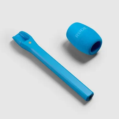 Produktbild von Interview Micro  (blau, Handadapter für Rode Wireless Sendemodule)