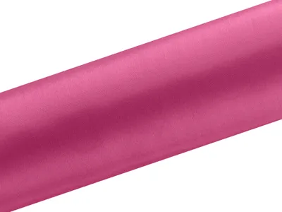 Zdjęcie produktu dla Tkanina dekoracyjna satyna 0,16x9m fuksja