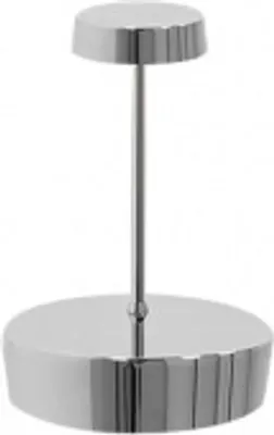 Produktbild von Swap mini pro wiederaufladbare und dimmbare LED-Tischleuchte aus poliertem Chrom