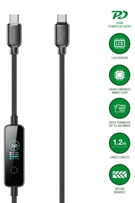 Produktbild von 4Smarts USB-C Kabel Screen Cord