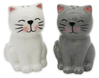 Produktbild von OTOTO Salz- und Pfefferstreuer "Katzen" 115752 4260767643278