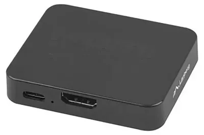 Image de Lanberg SPV-HDMI-1002 LANBERG HDMI Splitter 1x2 2xHDMI 4K + USB-C Anschluss sw