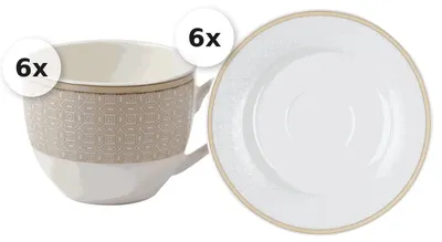 Produktbild von Espressotassen-Set 12 tlg. Geo