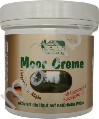 Produktbild von Moorcreme vom Pullach Hof 250ml - Natürliche Pflege für Haut und Körper