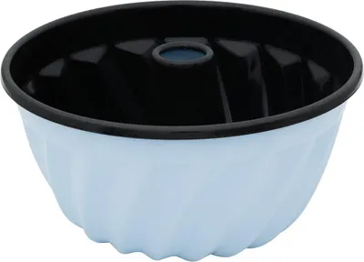 Image de Riess Moule à kouglof 24 cm émail de cuisson bleu