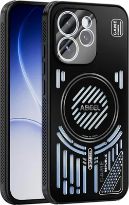 Produktbild von Magnetische Hülle für Oppo Reno15 Pro mit Linsenabdeckung, Aluminium Stoßfestes Schutzhülle mit Wärmeableitung Schwarz
