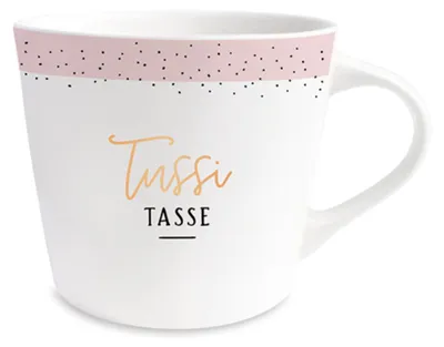 Produktbild von Goldtasse Schreibkram Manufaktur Tussi Tasse