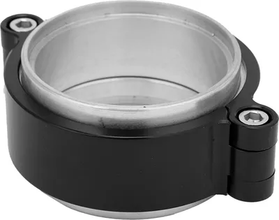 Imagen del producto de Abrazadera de alta resistencia fabricada en aleación de aluminio, color , con una presión de 800 PSI, diseñada para tuberías de intercoolers de turbocompresores de automóviles de 2,5 pulgadas