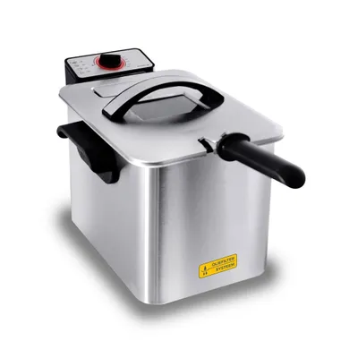 Produktbild von Inventum Kaltzonen Fritteuse 4 L Edelstahl GF645F