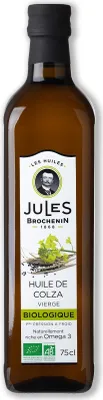 Produktbild von KALTGEPRESSTES RAPSÖL OMEGA-3  750 ml – JULES BROCHENIN