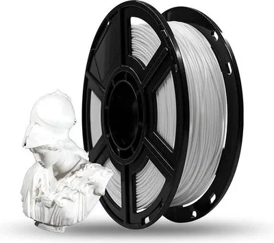 Obrázok produktu pre 3D tlačové vlákno PLA 1,75 mm, 0,5 kg/kotúč, biele