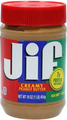 Produktbild von Jif Creamy Peanut Butter 454g