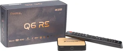 Produktbild von Xsarius Q6 8K UHD Android 9.0 IP-Receiver H.265, 2.4/5GHz WiFi, LAN, MicroSD, HDMI, USB 3.0