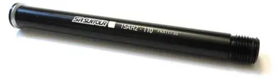 Image de SR Suntour FKA117-00 15AH2-110 (110mm) axe de roue pour 15mm XCM série 110 mm Boost, noir