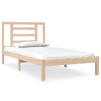 Immagine prodotto di vidaXL Letto in legno massiccio senza materasso 90x190 cm pino