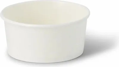 Image de Gobelet à glace en papier, blanc, 180 ml, diamètre 92 mm, 50 pièces.