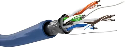 Immagine prodotto di goobay Cavo di rete CAT 5e F/UTP blu 100 m