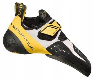 Immagine prodotto di Solution, Arrampicata, Uomo, Scarpe, W00Y00 Bianco/Giallo, 40 - La Sportiva