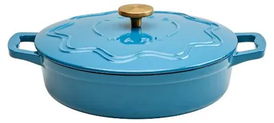 Obrázek produktu pro Pánevka Judgeware, smaltovaný litina, 28 cm, 3 l, modrá