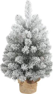 Produktbild von HOMCOM Mini Künstlicher Weihnachtsbaum 60 cm Tannenbaum künstlich mit Schnee