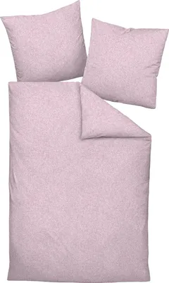 Produktbild von Janine Design Bettwäsche-Garnitur Mako-Satin 45106 MILANO Farbe rosa beere Größe 135x200+80x80