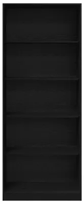 Immagine prodotto di vidaXL Armadio con ripiano in rovere nero 80 x 50 x 200 cm