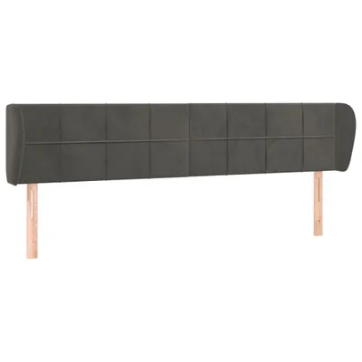 Zdjęcie produktu dla VidaXL 3117199, Ciemny Szary, Poliester, Drewno, 1630 mm, 78 cm, 88 cm, 230 mm