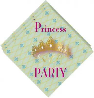 Zdjęcie produktu dla serwetki princess 20 sztuk 33 x 33 cm
