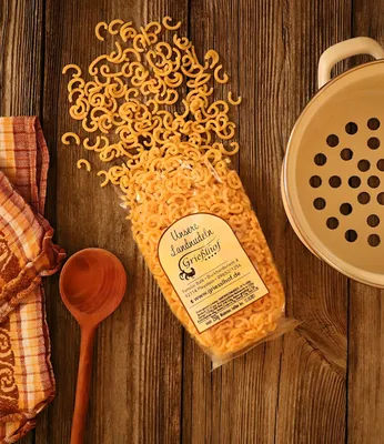 Produktbild von Gabel-Spaghetti vom Grießlhof – handgemacht mit Ei