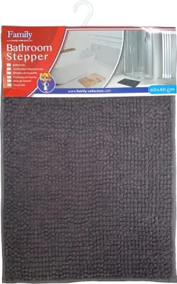 Produktbild von Toilettenmatte - Grau Anthrazit - Toilettenmatte - 60x40CM