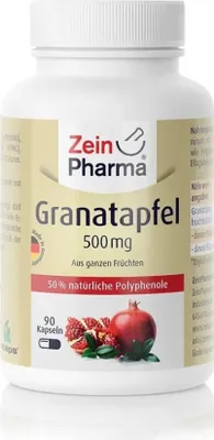 Immagine prodotto di Zein Pharma Melograno, 500 mg, 90 capsule 13788