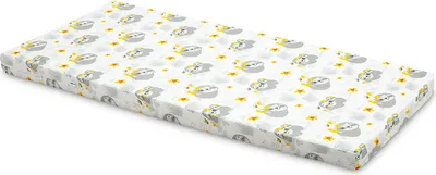 Obrázek produktu pro Matrace do postýlky - Lenochod 120 x 60 cm - Pro vzrušující sny a klidný spánek