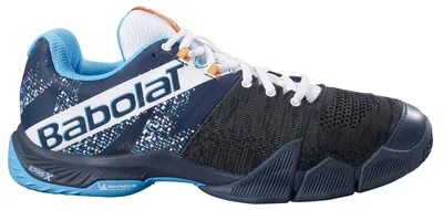 Produktbild von Babolat Movea Padel-Tennis Padelschuhe Sportschuhe grau/blau/weiß 30S23571-3029, Schuhgröße:40.5 EU
