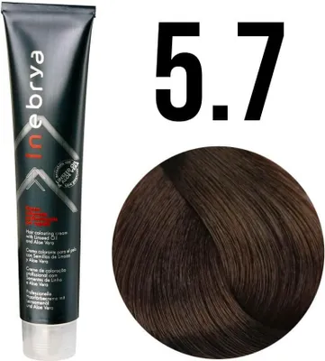 Produktbild von Inebrya Color Tropical (5/7 Light Chestnut Brown) 100 ml