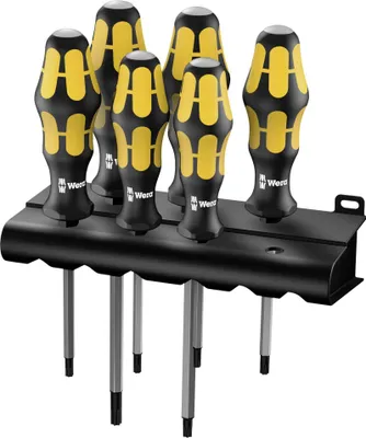 Image de Jeu de douilles Torx à visser, 6 pièces, à embout frappeur, Wera | 4013288094803