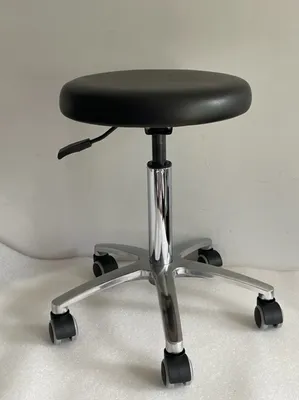 Produktbild von Kosmetik-Drehhocker, Labor-Werkstatthocker, Hocker, Ökoleder. Wera