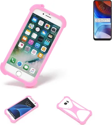 Produktbild von K-S-Trade Handy Hülle kompatibel mit Lenovo K13 Note Schutz Hülle Bumper Silikon Schutz Hülle Cover Case Silikoncase Silikonbumper TPU Softcase