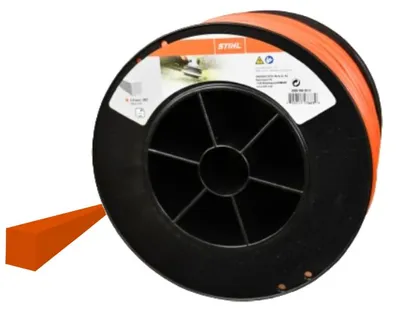 Produktbild von Stihl 9302612 Mähfaden quadradisch 2,4 mm x 253 m