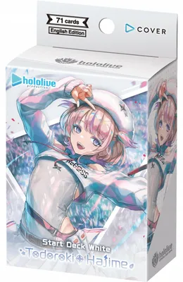 Obrázok produktu pre Hololive Official Card Game – White Starter Deck – Todoroki Hajime