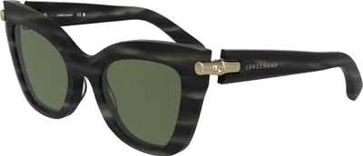 Zdjęcie produktu dla Okulary przeciwsłoneczne LONGCHAMP LO775S 036 STRIPED GREY 50/22/140 FEMALE