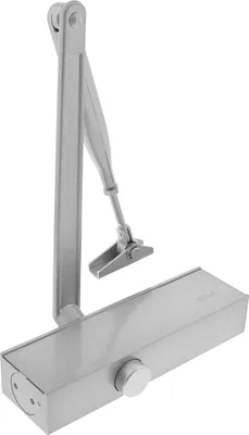 Produktbild von AXA Türschließer – Modell 7506 – Türschließer für den Innenbereich – Bis 80 kg – Verstellbar – Grau