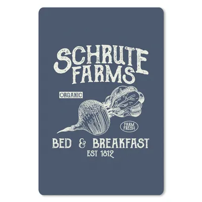 Produktbild von MuchoWow® Mauspad Mousepad Rübe - Retro - Zitat 40x60 cm - Mousepads - Maus Mat - Pad - Mausunterlage - Schreibtisch Accesoire