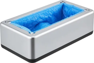 Obrázek produktu pro Dávkovač návleků na boty Vhodný pro velikosti až US 11 se 100 jednorázovými plastovými návleky